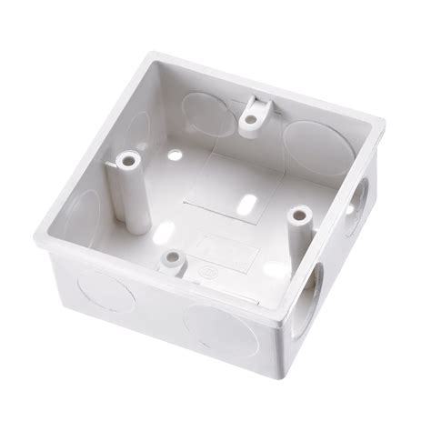 exposed wire in electrical box|surface mount electrical outlet box.